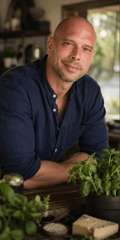 Sebastian Dri — author of the Borderless Kitchen series.