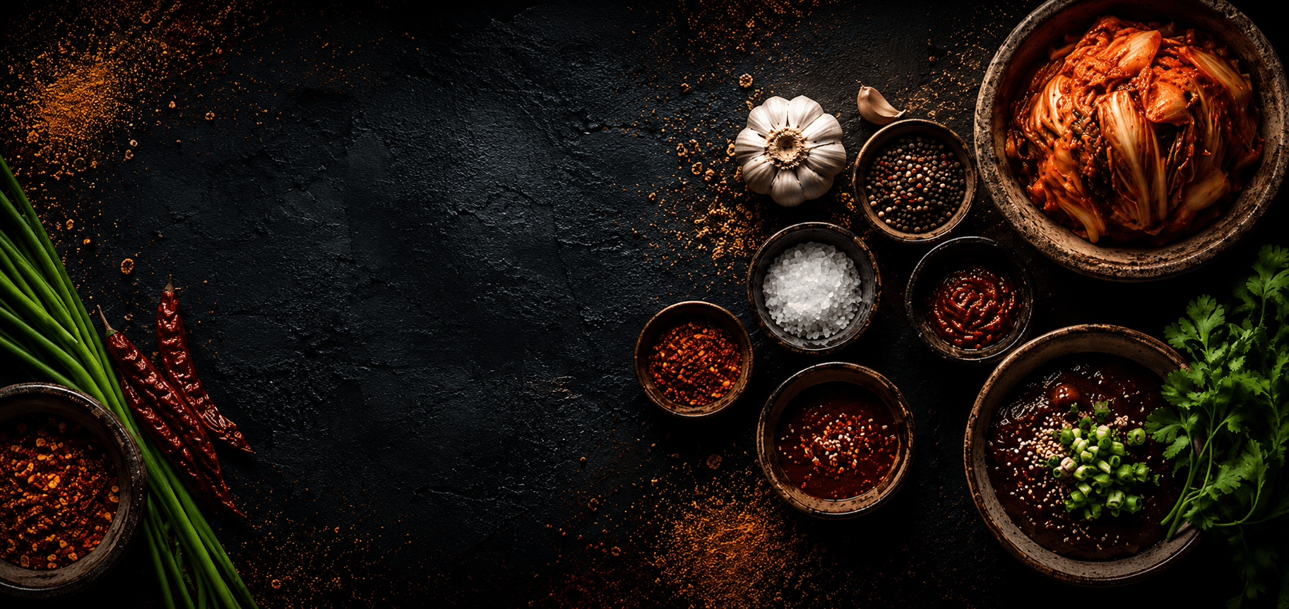 Dark Korean spices and ingredients — Borderless Kitchen.
